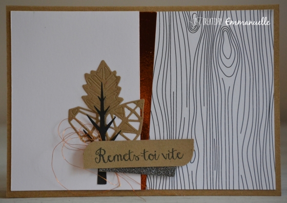 Carte rétablissement "Automne" Octobre 2016 | Created by Emmanuelle