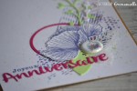 Carte d'anniversaire "bouquet" mai 2019 | Created by Emmanuelle